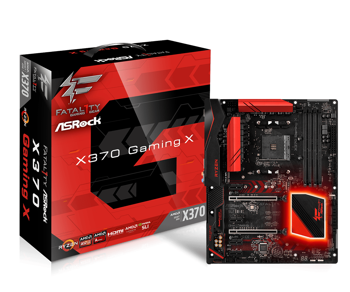 激安ASRock Fatal1ty X370、Ryzen7 1700 CPU付き Asrock Fatal1ty X370 Gaming X - Motherboard Specifications